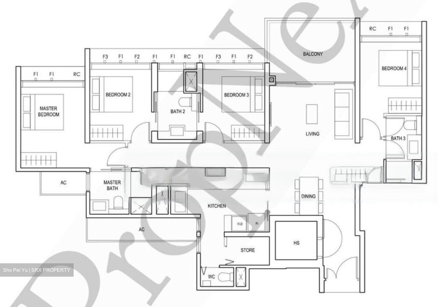 Penrose (D14), Apartment #486115841